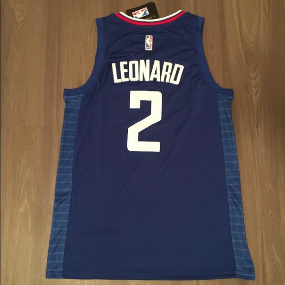 Nike Other | Kawhi Leonard Blue Los Angeles Clippers ...